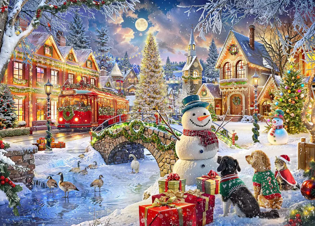 Puzzle Villa Christmas