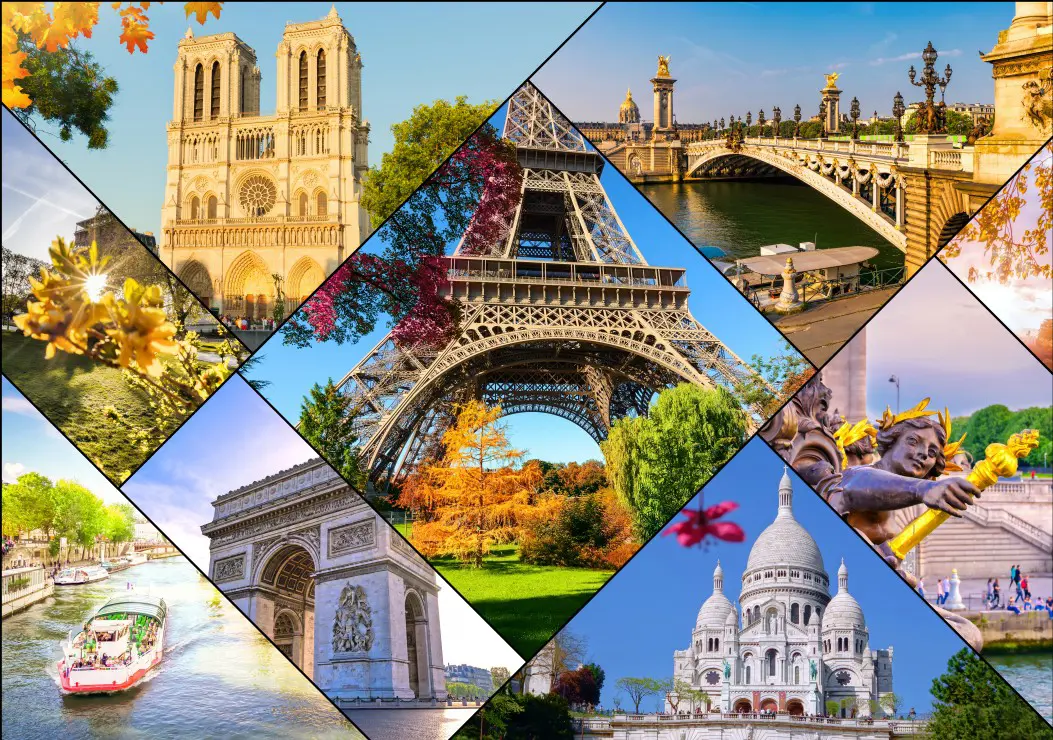 Puzzle Pamiatky Paríža