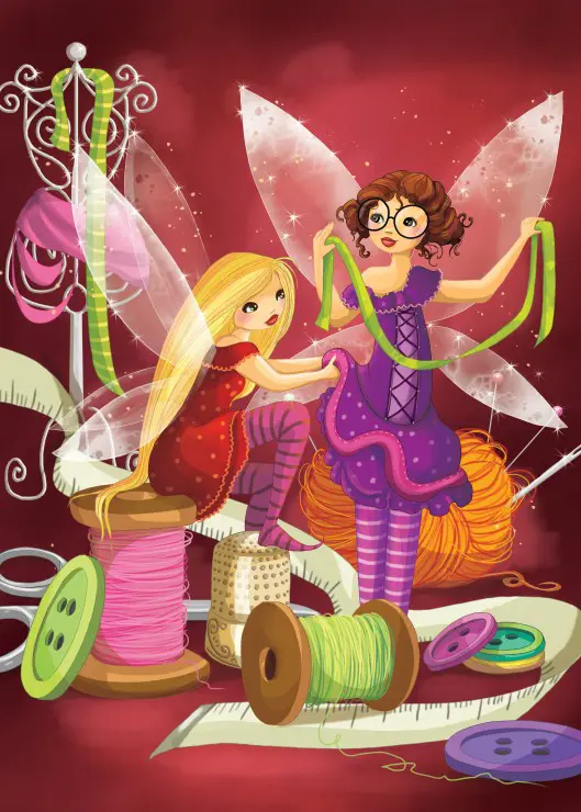 Puzzle The Sewing Fairies