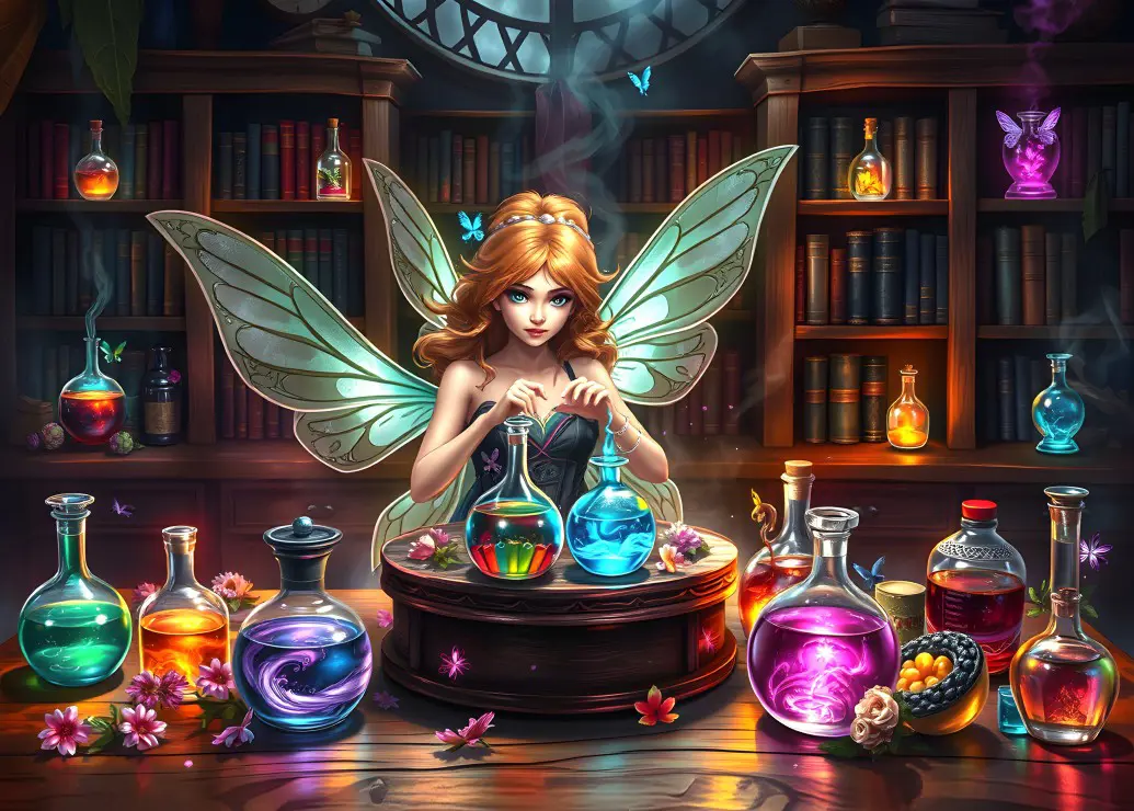 Puzzle Elixirs en betoveringen