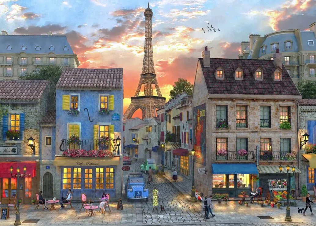 Puzzle Davison: Streets of Paris