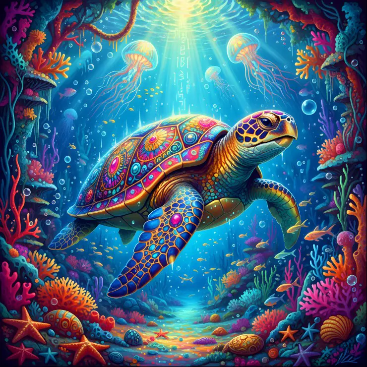 Puzzle Sea Turtle