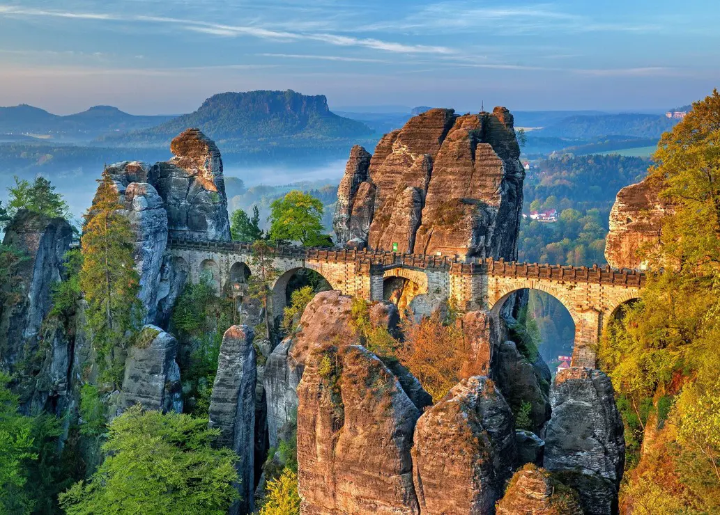 Puzzle The Bastei Bridge