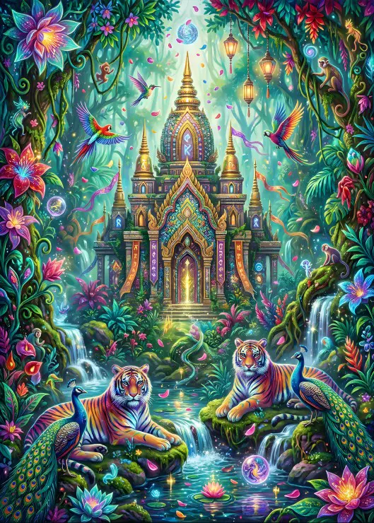 Puzzle Il Santuario delle Tigri
