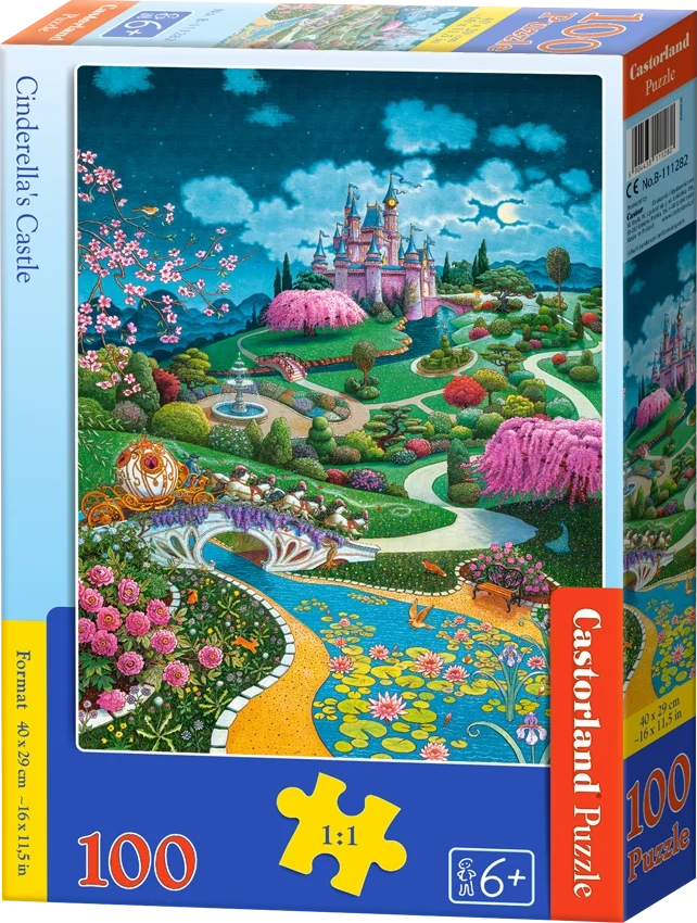 Puzzle Zámek Popelka