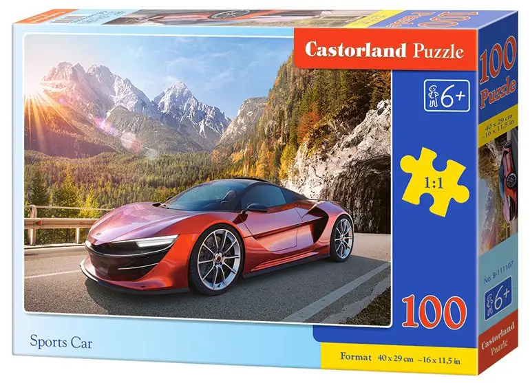 Puzzle Športové autá