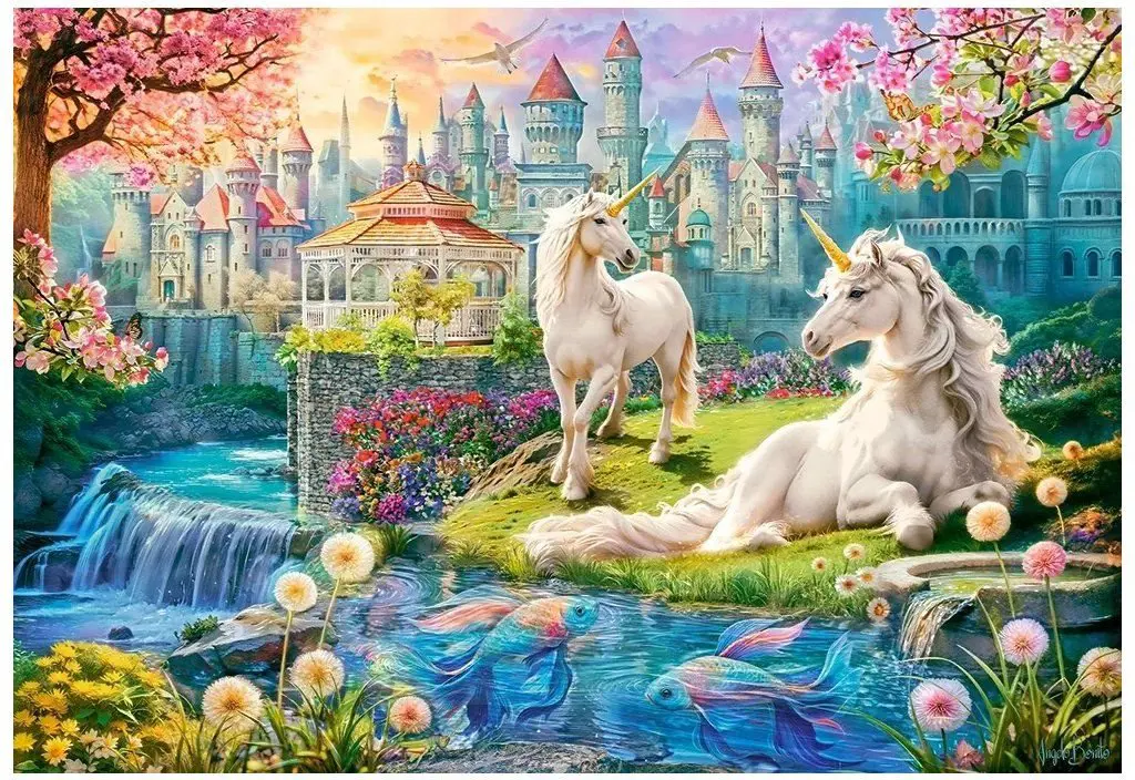 Puzzle  Domnia Unicornului