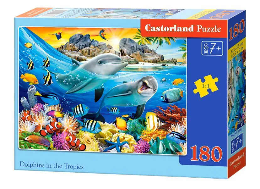 Puzzle Dolphins in the Tropics
