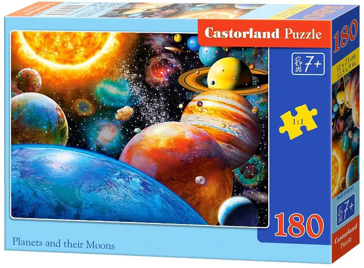 Puzzle Planets and their Moons