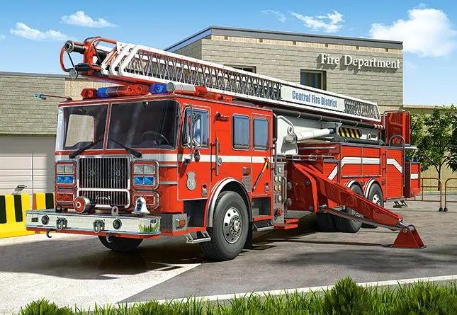 Puzzle Camion de bomberos