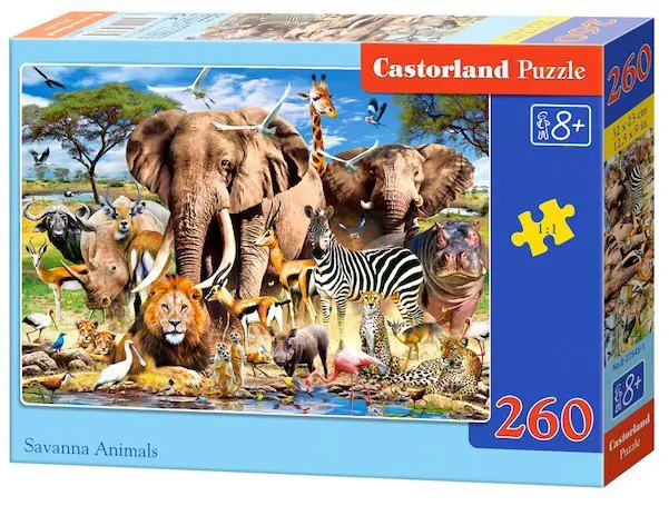 Puzzle Savanne Tiere