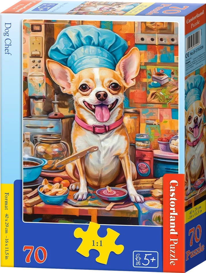 Puzzle Dog Chef