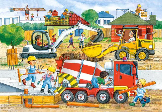 Puzzle Construction site