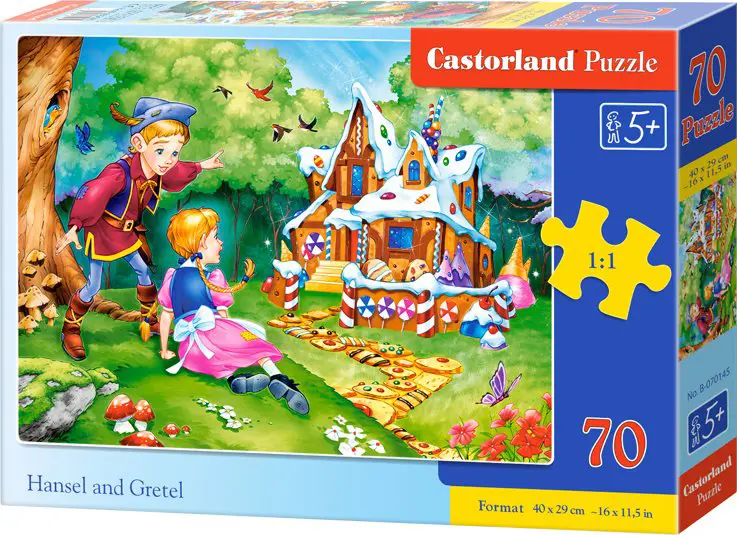 Puzzle Janko a Marienka 70 dielikov