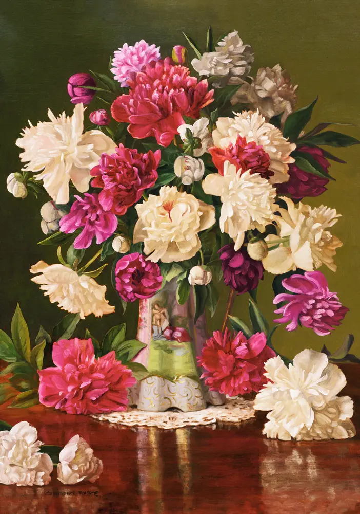 Puzzle Beautiful Peonies