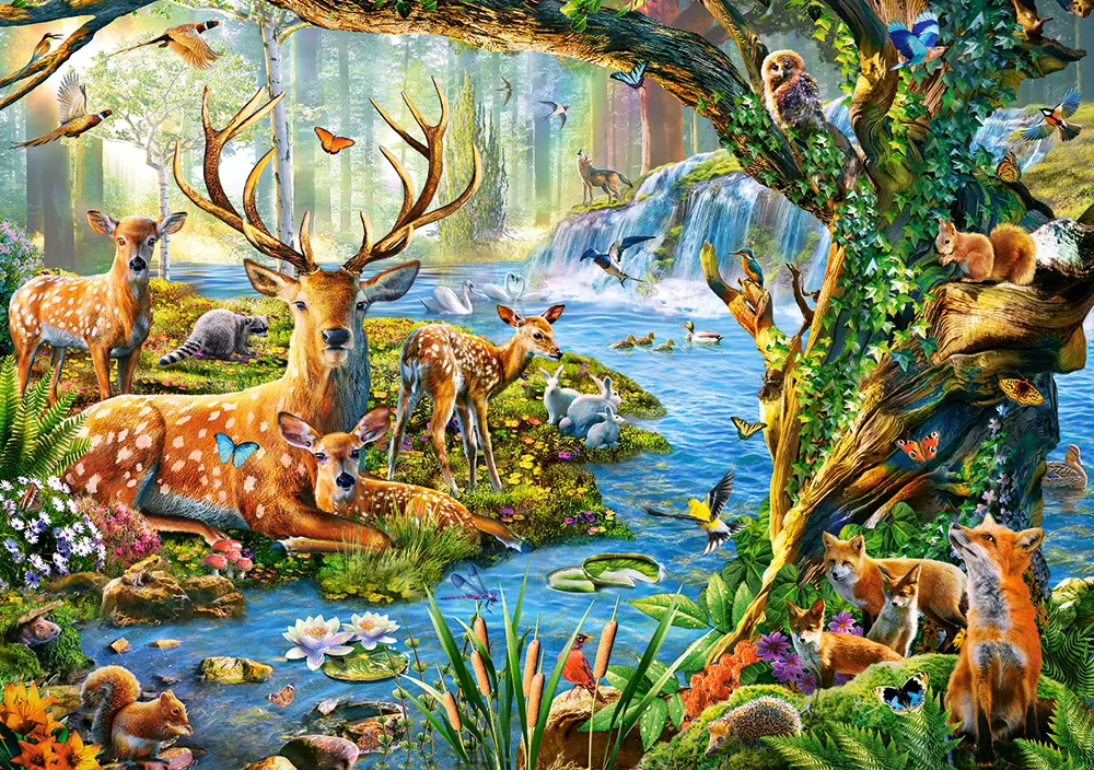 Puzzle Adrian Chesterman: Waldleben