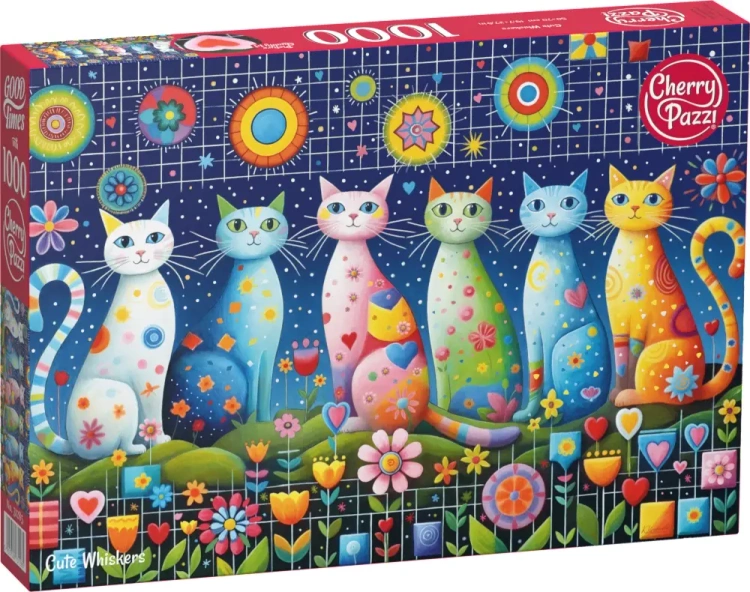 Puzzle Roztomilé fúzy