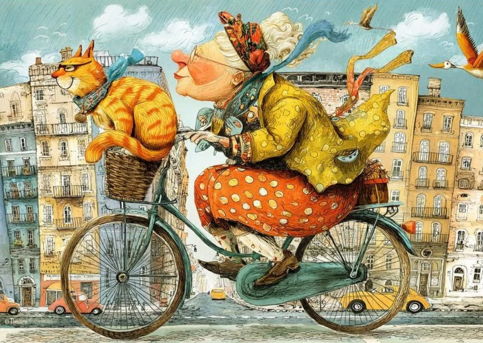 Puzzle Super babcia
