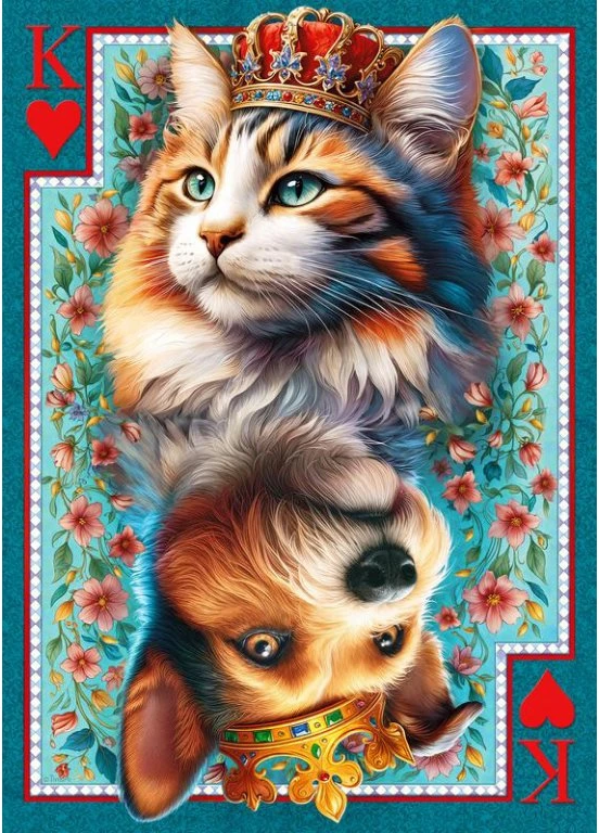 Puzzle Die Königskarte