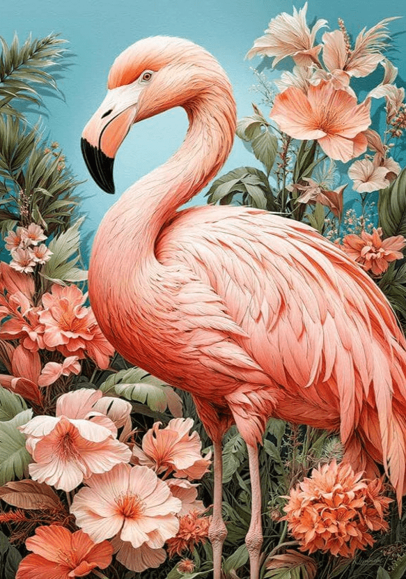 Puzzle Pensez rose