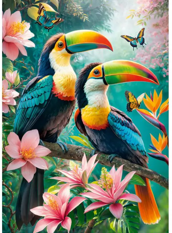 Puzzle Tukanov raj
