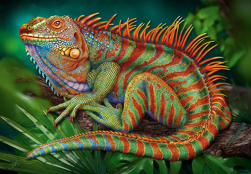 Puzzle Incredible Iguana