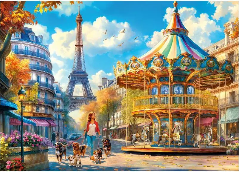 Puzzle Tagesausflug nach Paris