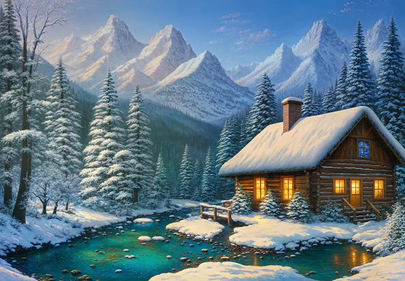 Puzzle Zimný šepot