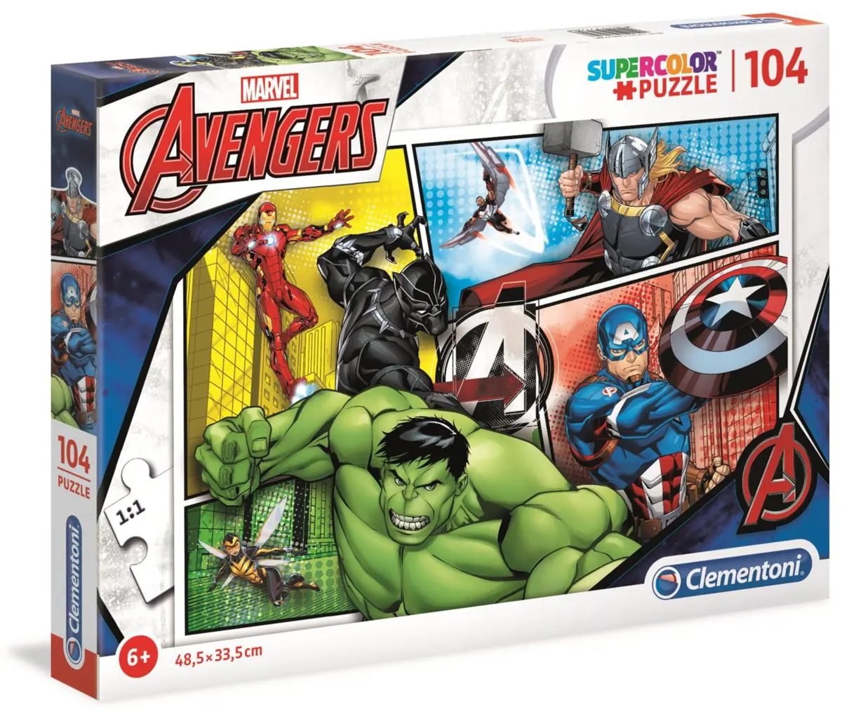 Puzzle Avengers 104 Pieces