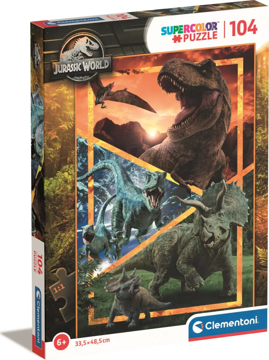 Puzzle Jurassic World collage