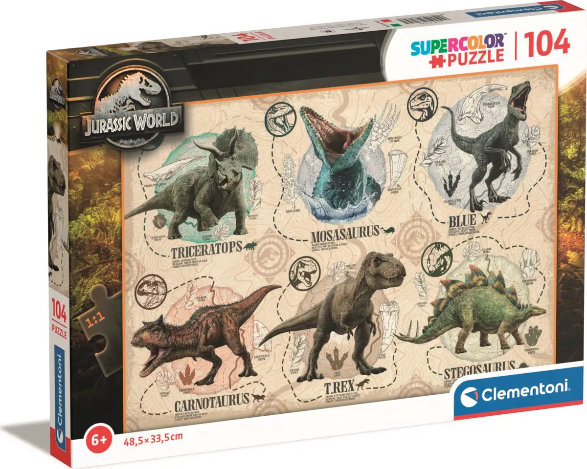 Puzzle Jurassic World: History