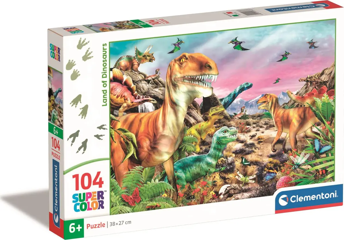 Puzzle Land der Dinosaurier