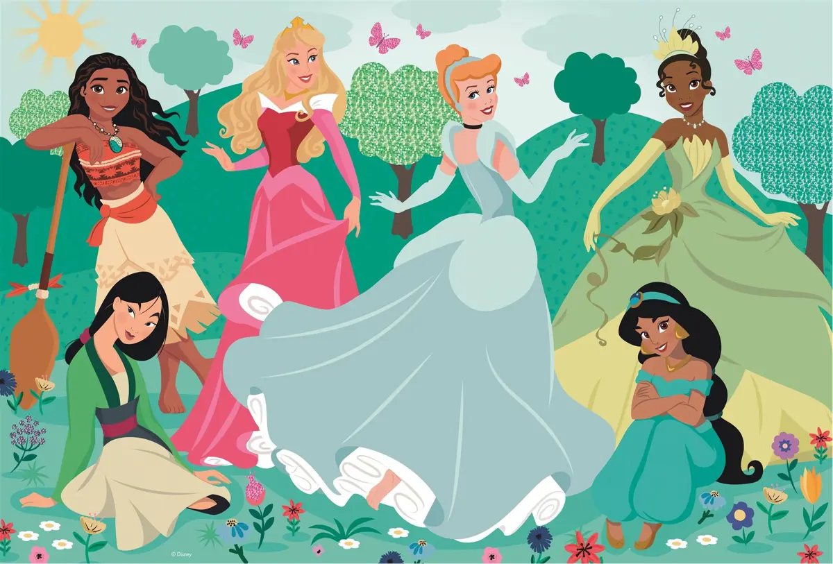 Puzzle Princezné disney