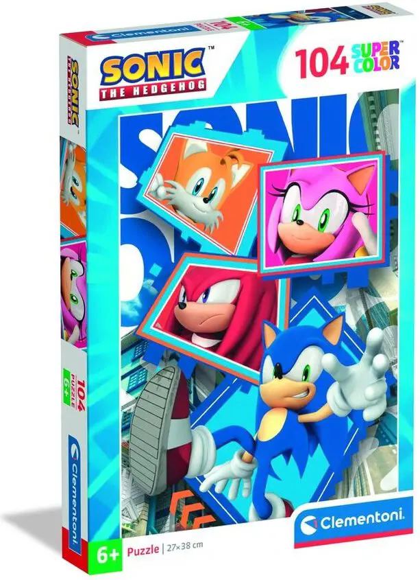 Puzzle Ježek Sonic 104