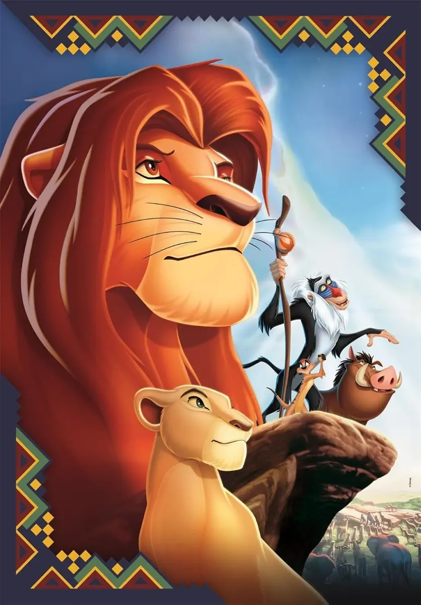 Puzzle Der König der Löwen