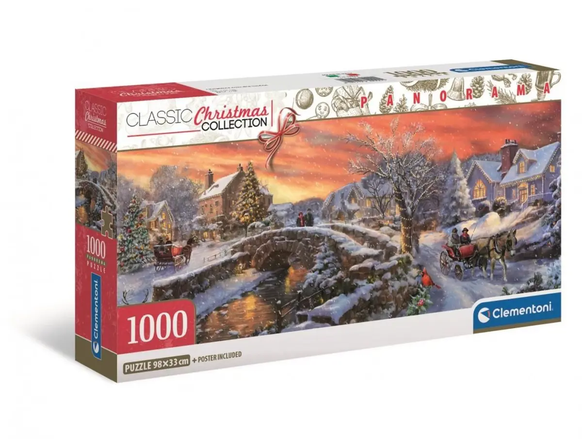 Puzzle Panoramica della collezione natalizia