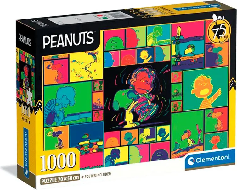 Puzzle Peanuts - Artă modernă