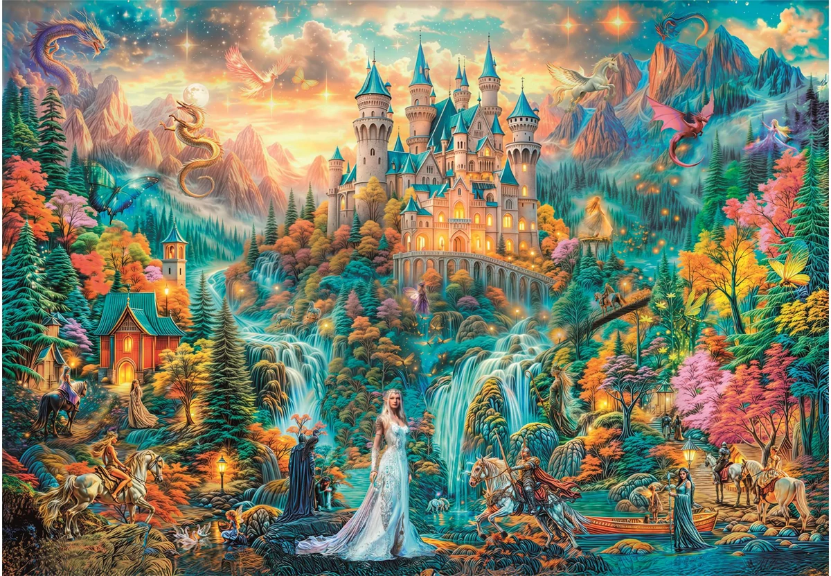 Puzzle Legenden der verborgenen Reiche