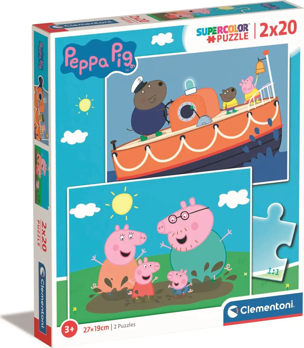 Puzzle 2x20 Peppa Malac