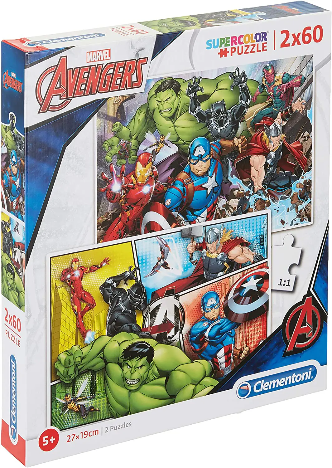 Puzzle 2x60 Avengers