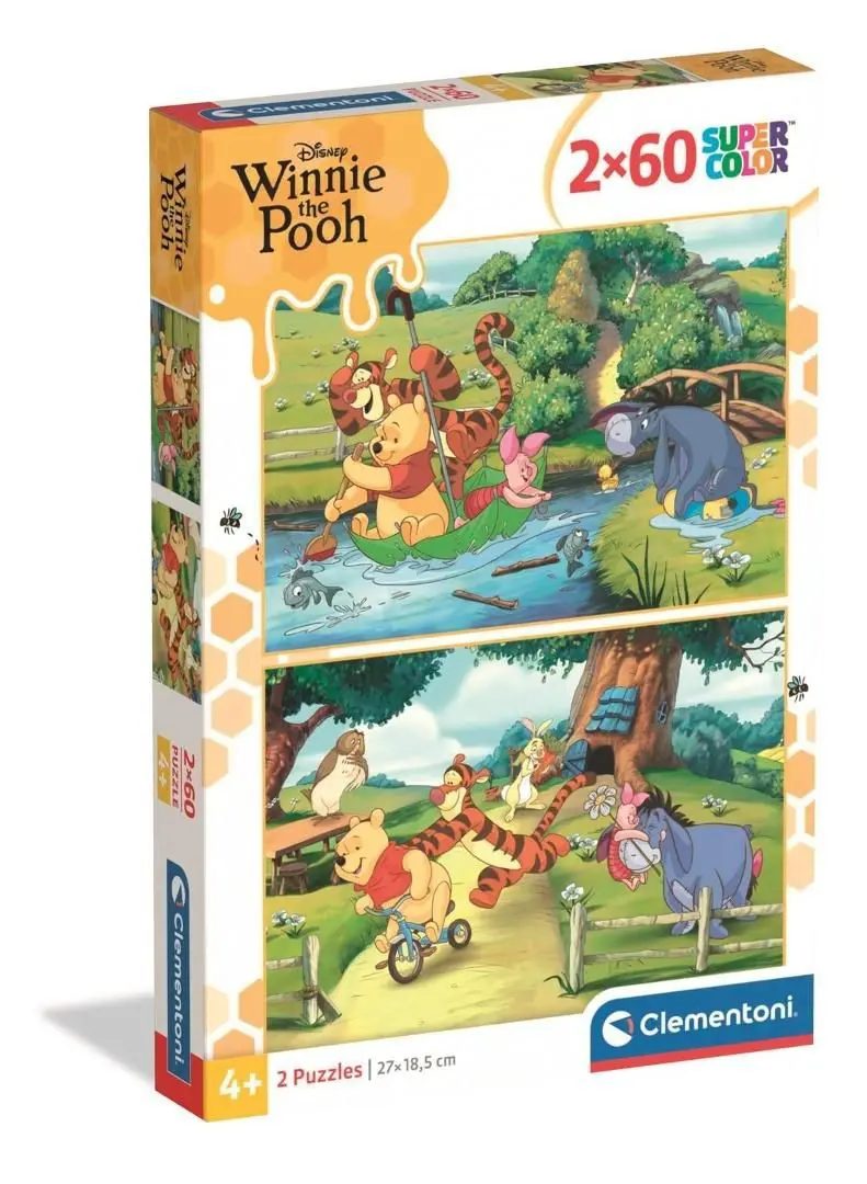 Puzzle 2x60 Winnie The Pooh
