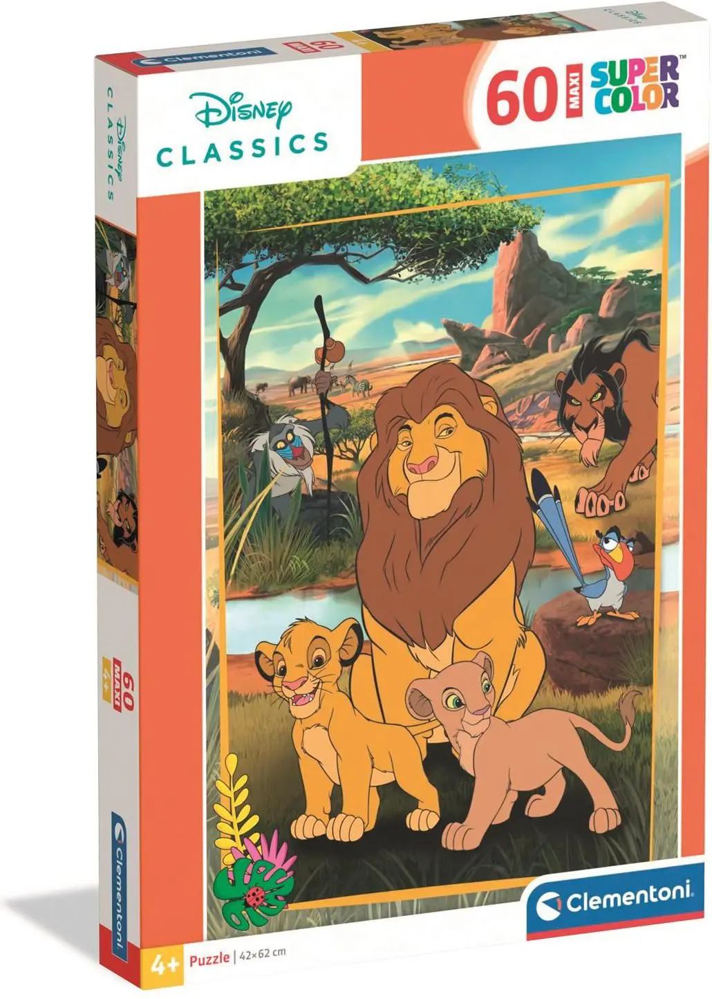 Puzzle Disney Classics: Regele Leu maxi