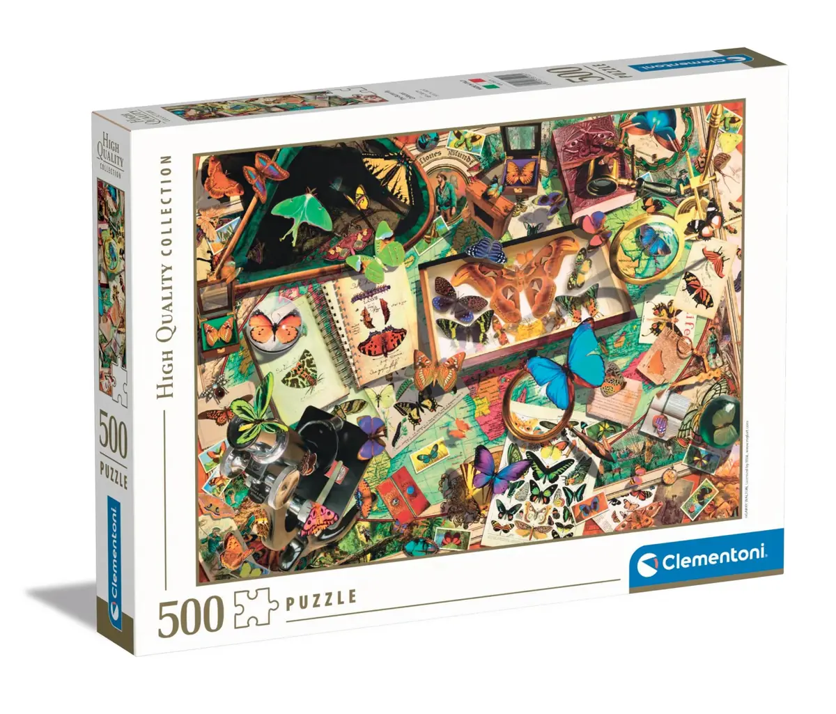 Puzzle Zberateľ motýľov