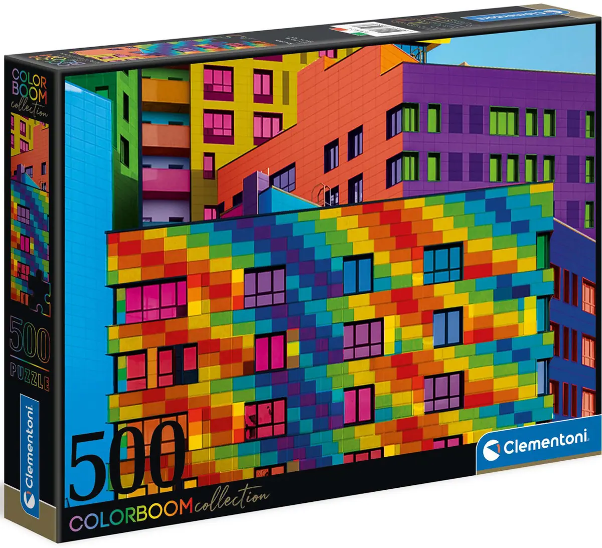 Puzzle ColorBoom: Štvorce