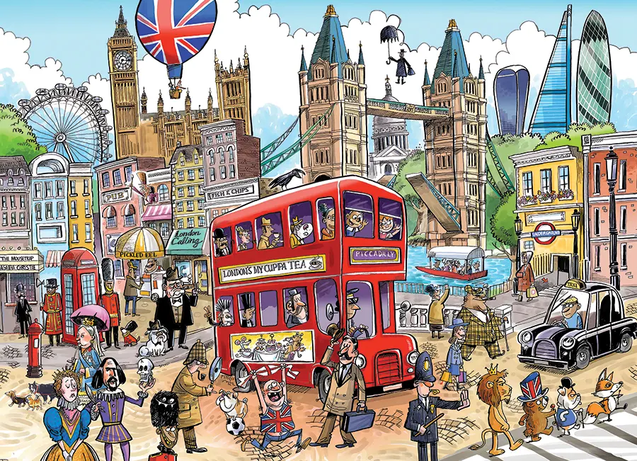 Puzzle DoodleTown: London Calling