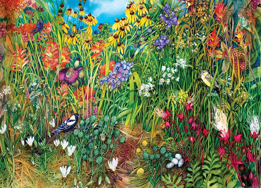 Puzzle Iarbă de prerie