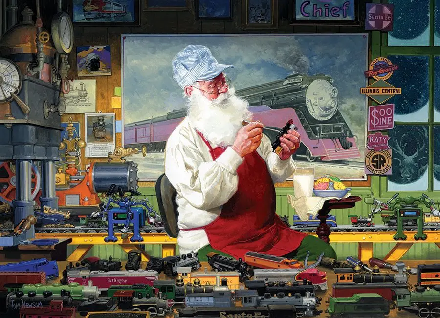 Puzzle Santa's Hobby
