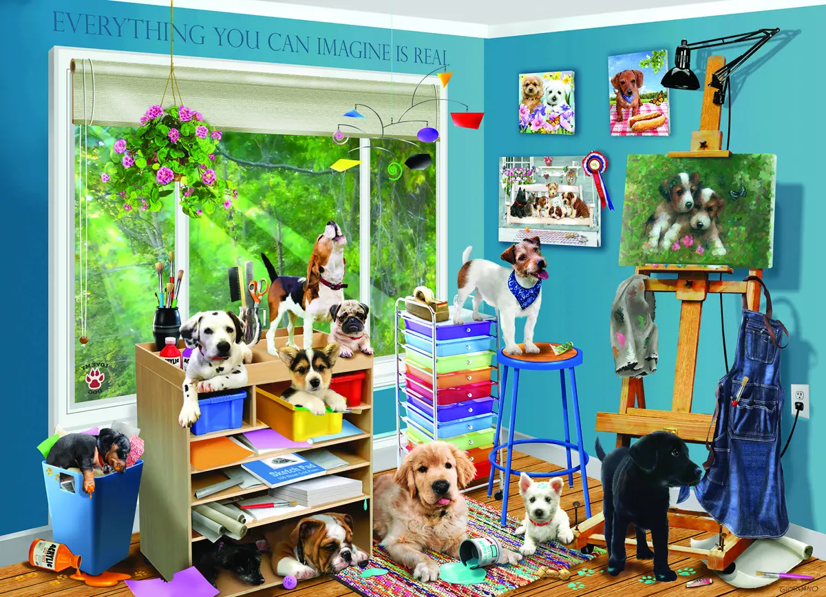 Puzzle Studio Pups