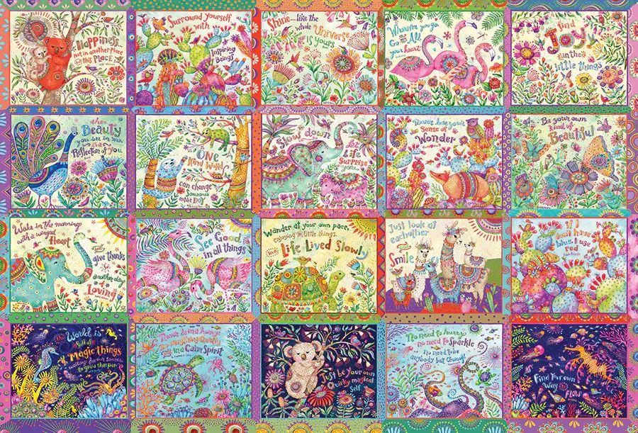 Puzzle Šťastné myšlienky