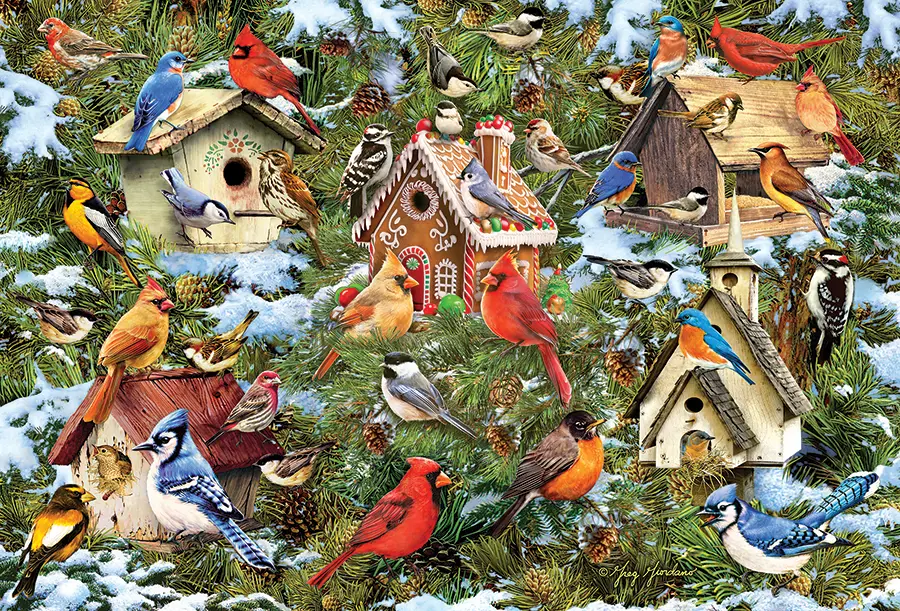 Puzzle Preplnený strom